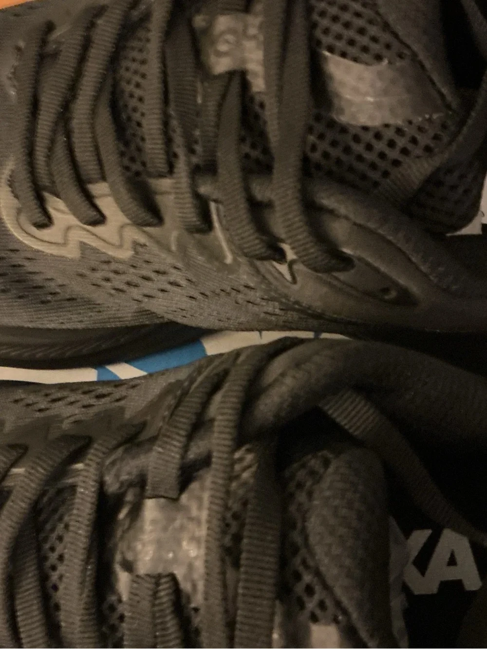 Hoka One Bondi 9 Women’s 7 triple black. 1162012